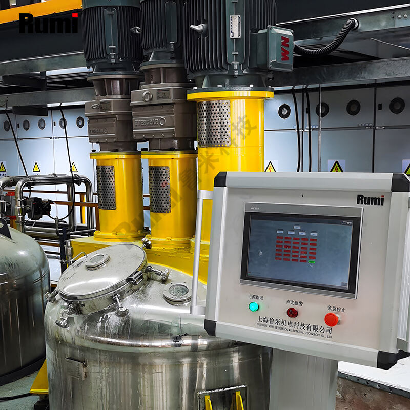 Powerful Three Shaft Dispersing Vessel