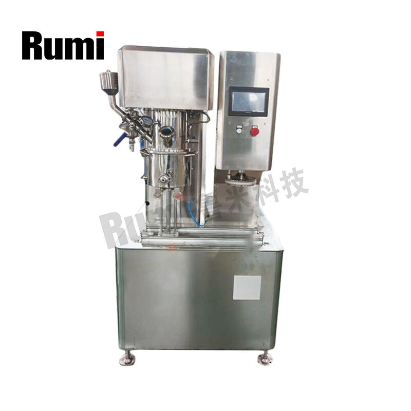 Full Stainless Steel Lab Vacuum Double Planetary Mixer