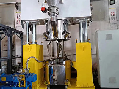 Three Shaft Dispersing Mixers Ideal for High-Solids and Abrasive Materials