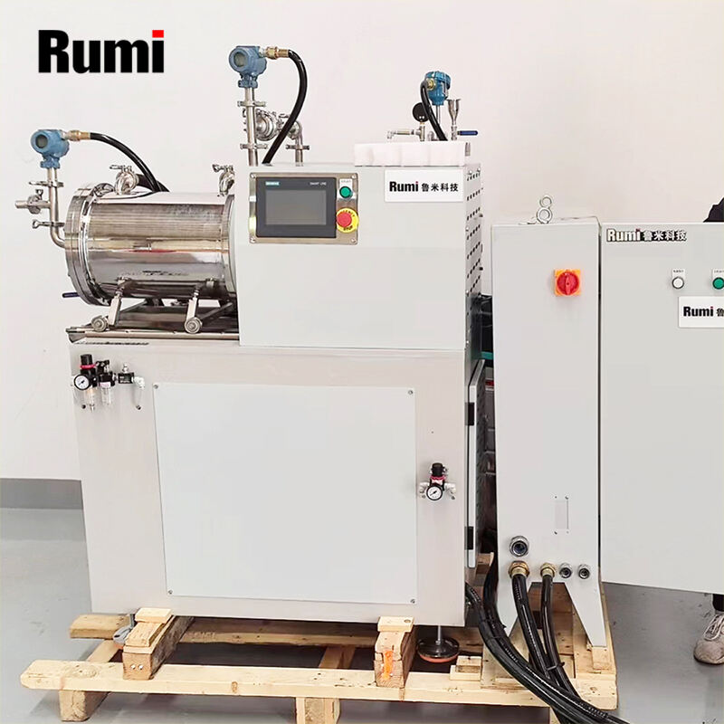 Pin-rod Type Solvent Based Paint Ink Bead Mill Horizontal Sand Mill 