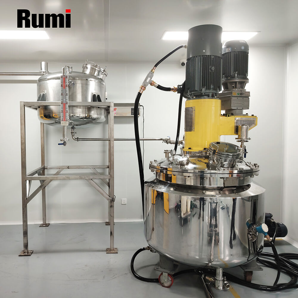 Double Shaft Dispersing Tank