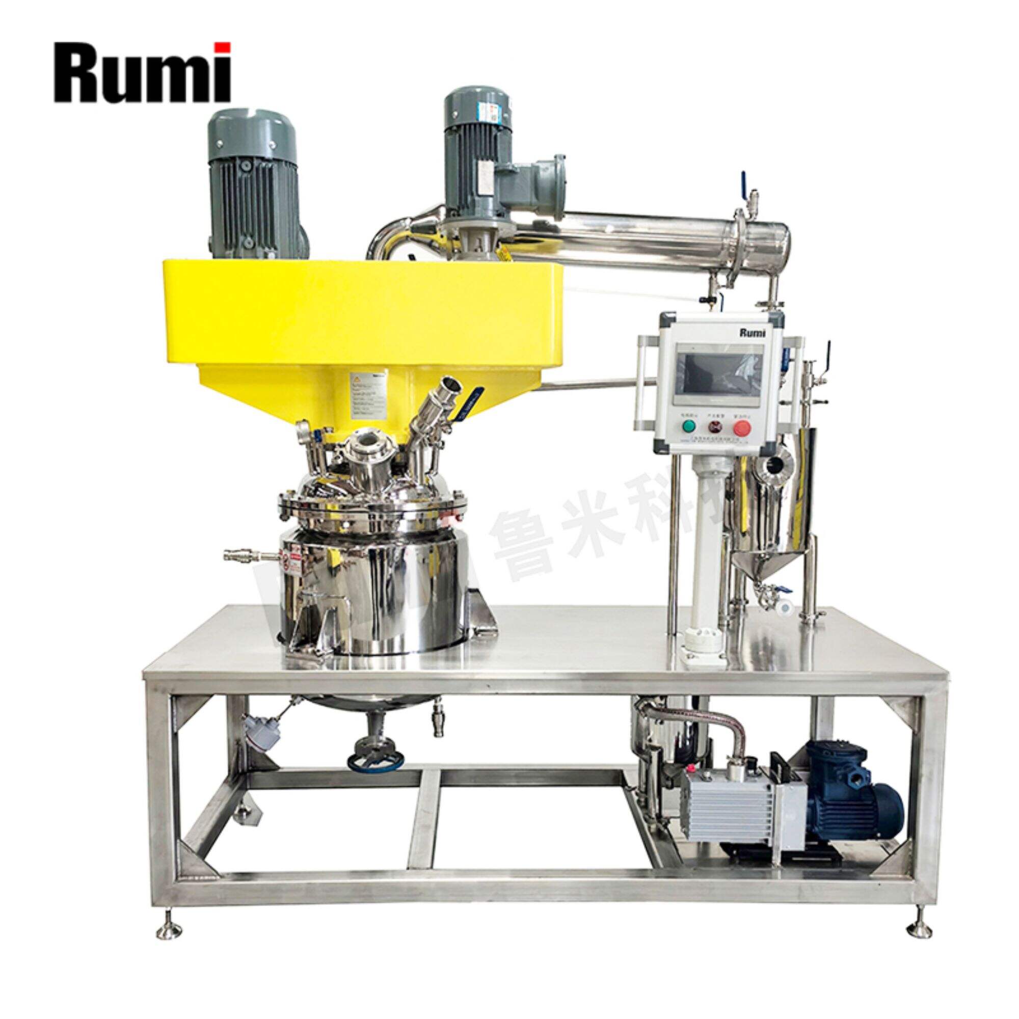 50 Litres EX-Proof Vacuum Double Shaft Mixing Vessel Reactor