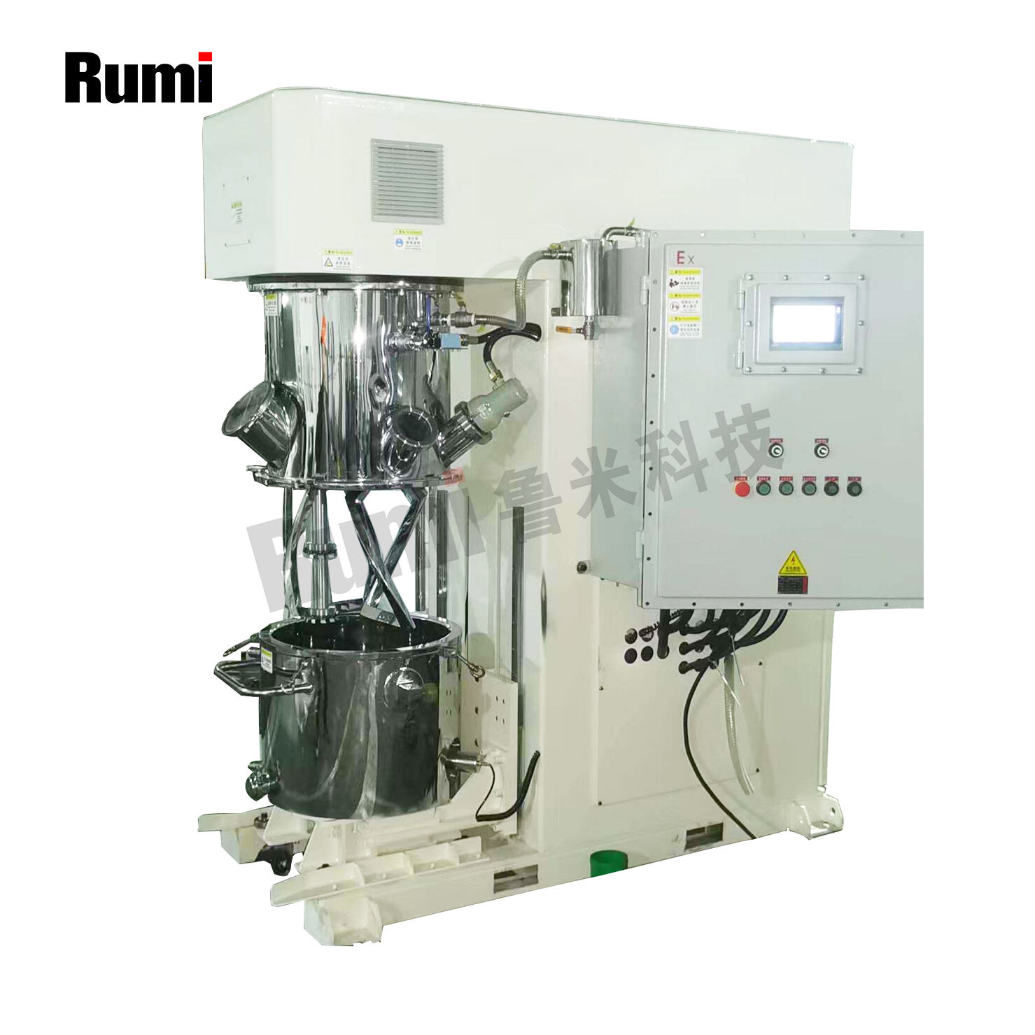 60-litre Capacity EX Vacuum Double Planetary Mixer