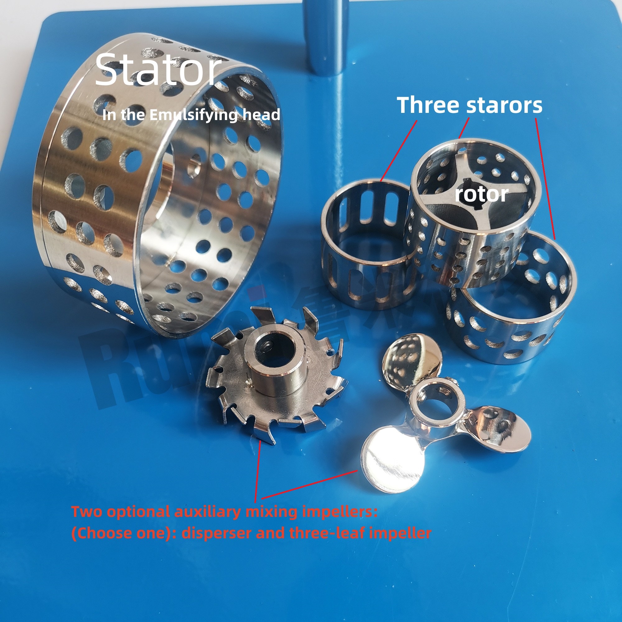 High Shear Dispersing Emulsifier Homogenizer Mixer Cosmetic Emulsifier supplier