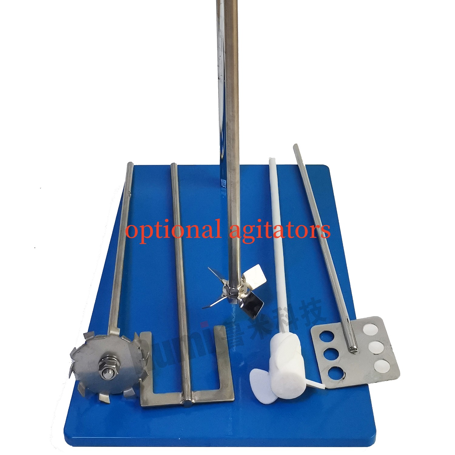 Low Cost Digital Display Laboratory High Speed Disperser Stirrer Dissolver Mixer With Interchangeable Agitators manufacture