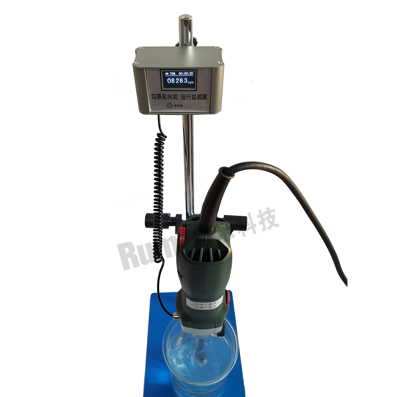 7000-28000RPM SS316L Tissue Homogenizer Mixer Emulsifier Rotor Stator Homogenizer manufacture