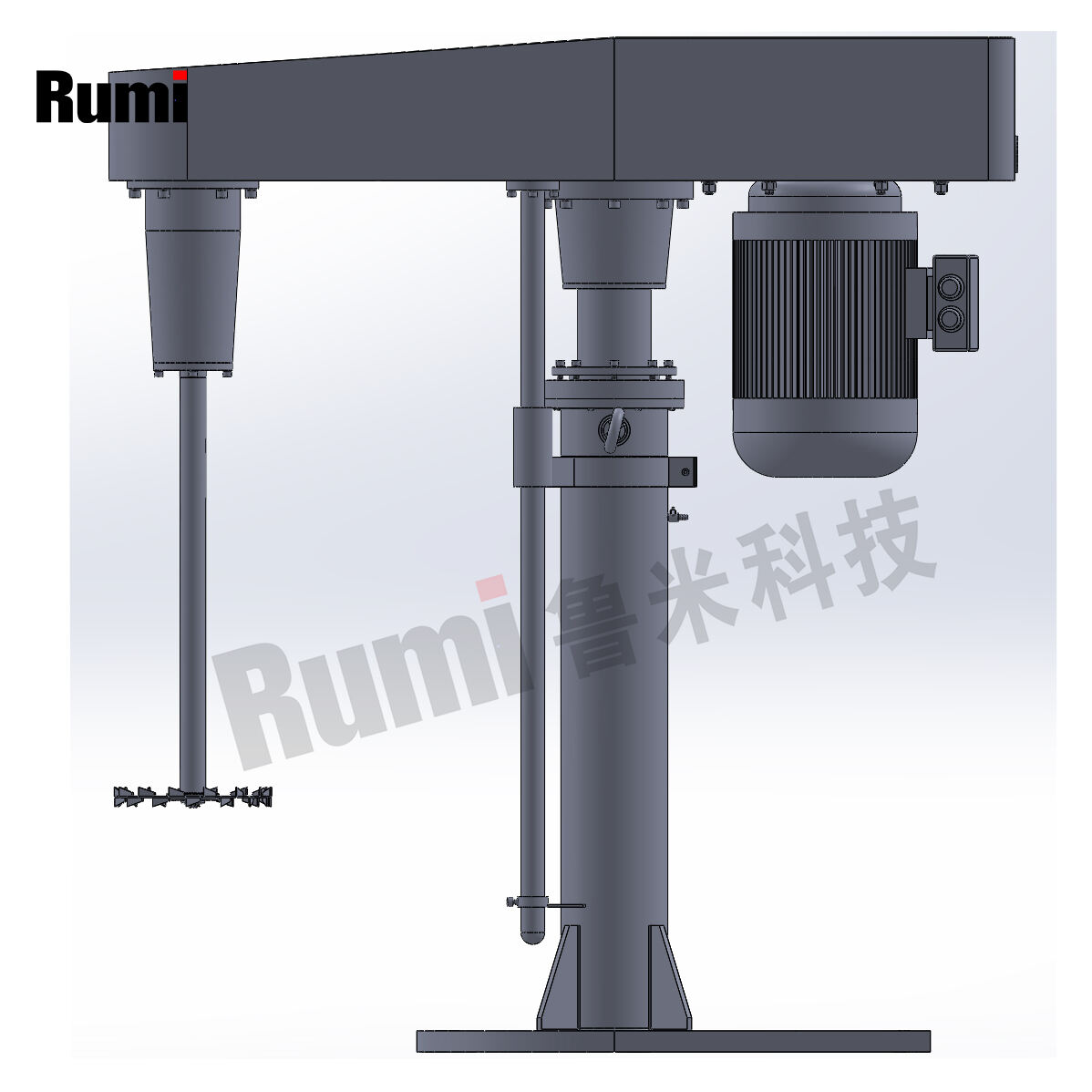 1000 Liters Paint Mixing Machine High Speed Disperser