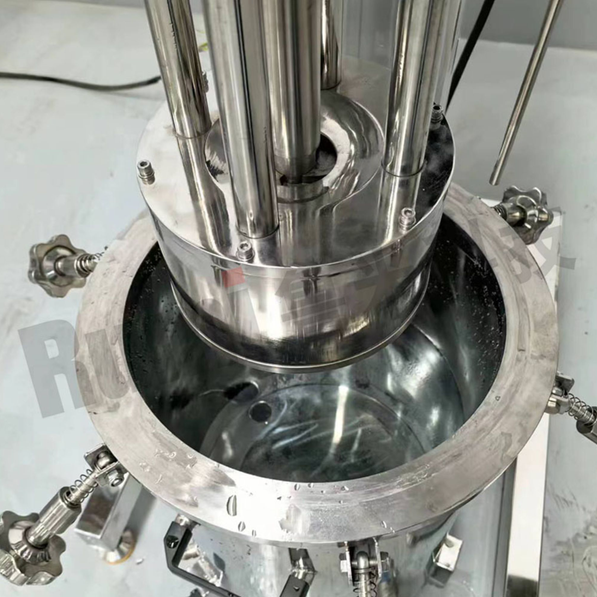 40 Litres Electrical lift Dispersing Basket Bead Grinding Mill